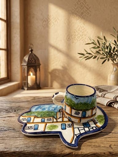 Tasse et sous tasse sidibousaid