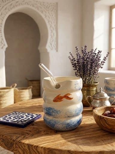 Mug a jus poisson