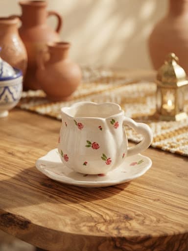 Mug fleur