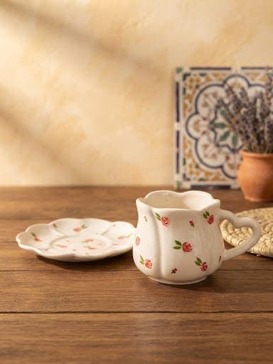 Mug fleur