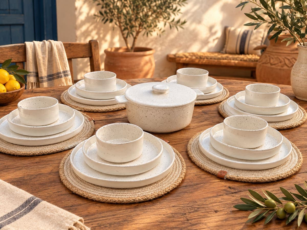 Service a table blanc
