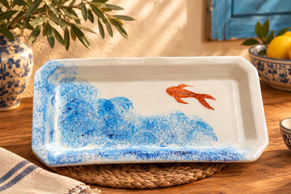 Plateau rectangulaire houta